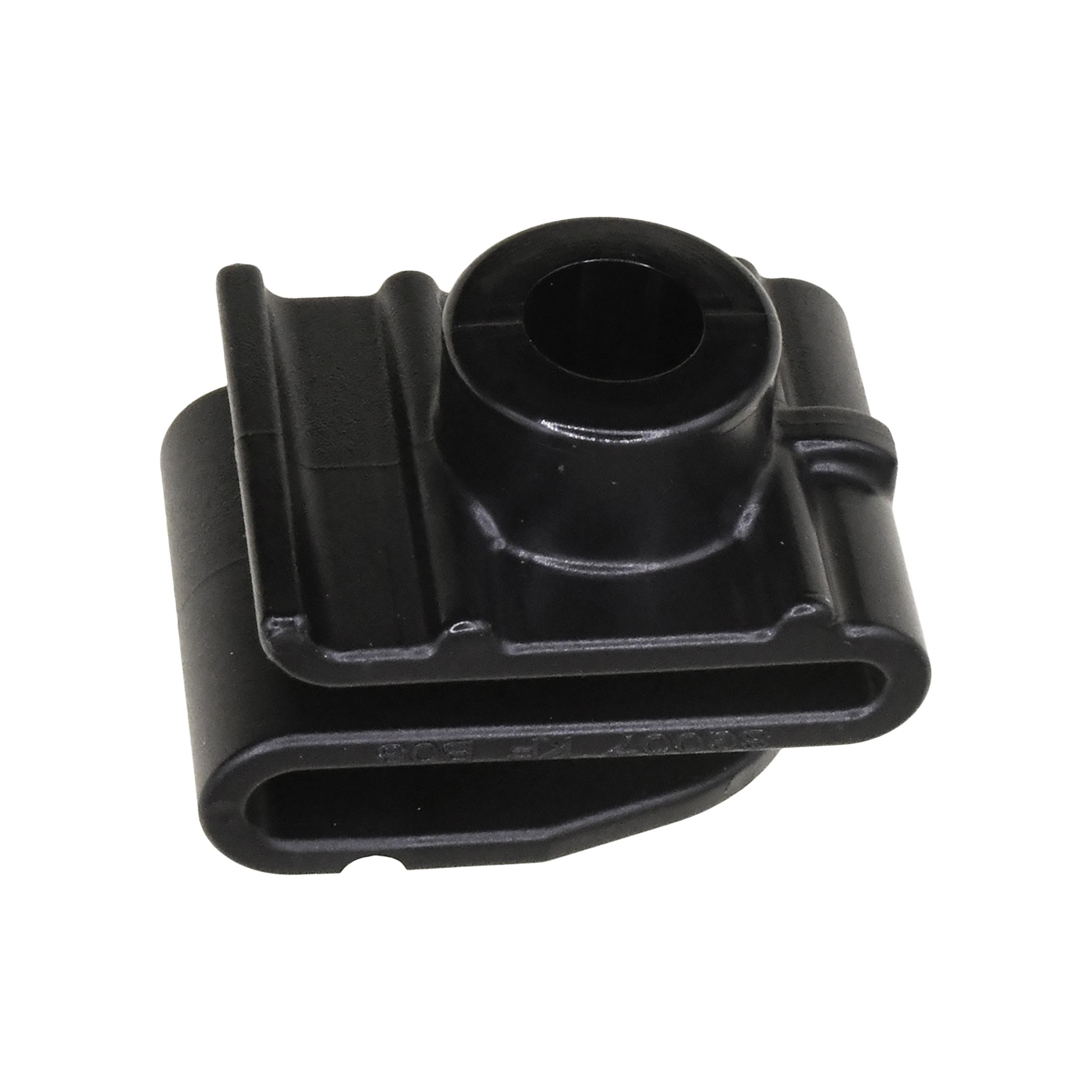 25 pcs/pk- M6 Nylon U-Nut, Panel Range 1.5mm Max., Color Black