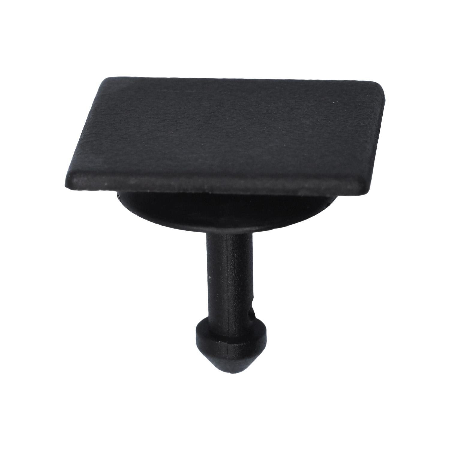 15 pcs/pk- Cowl Panel Vent Cap, Rivet Length 12mm, Material Nylon, Color Black