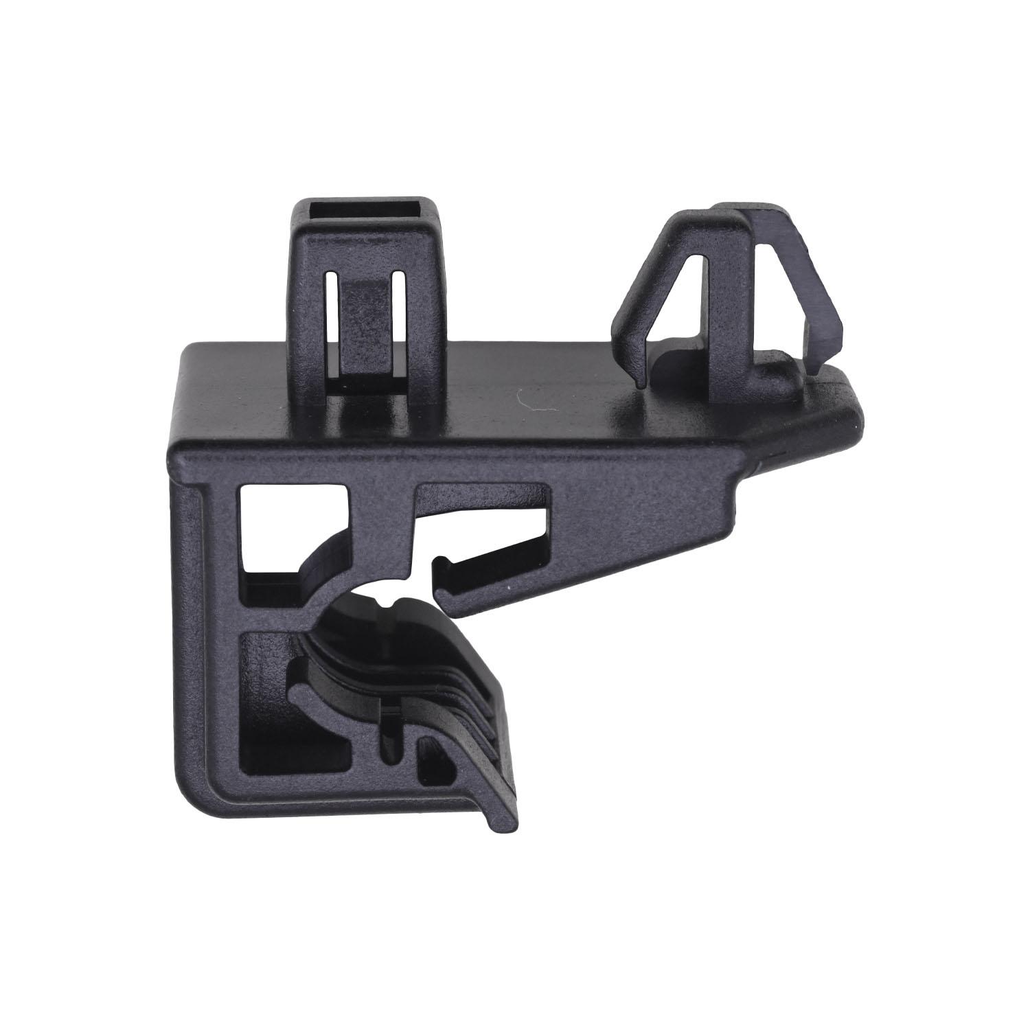 10 pcs/pk- 39mm / Head.Lamp Bracket Clip, Width 25MM, Overall Height 33mm, Material Nylon, Color Black