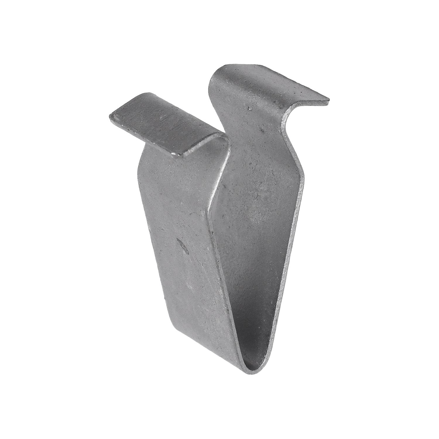 25 pcs/pk- Moulding Clip, Zinc Plated, Overall Height 22.5mm, Material Zinc Plated Steel