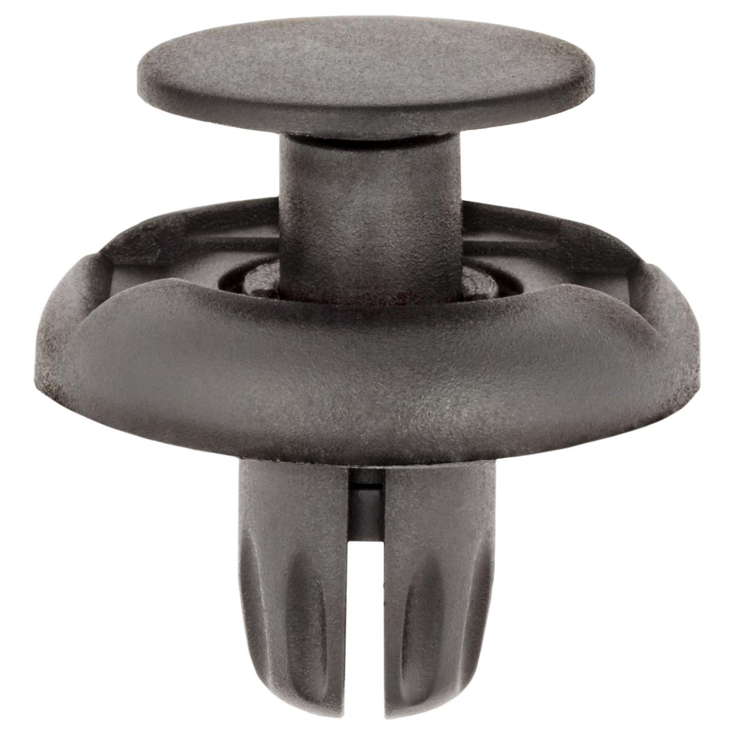 15 pcs/pk- 8mm Lower Engine Cover, Interior Trim and Trunk Cover Liner Retainer, Head Diameter 20mm, Rivet Length 10mm, Material Nylon, Color Black