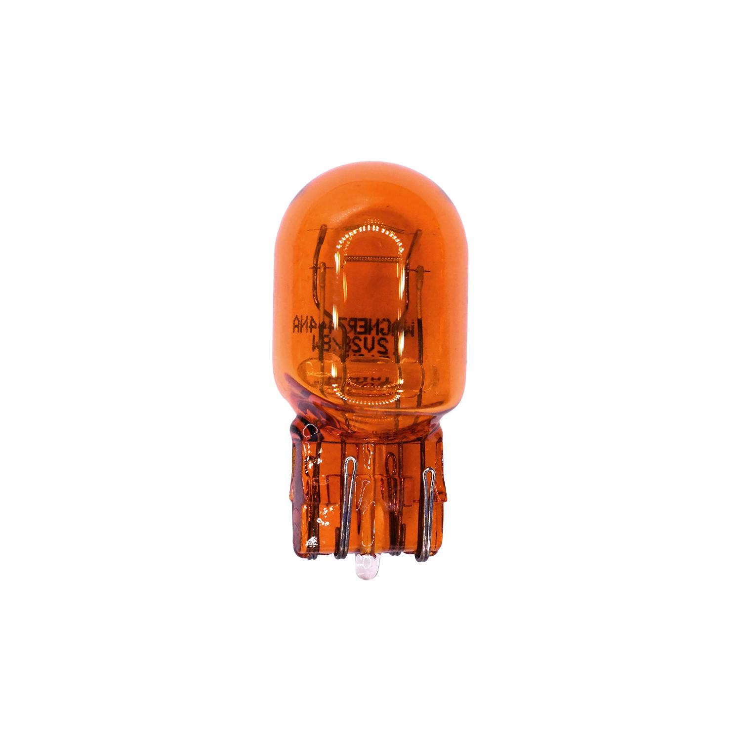 2 pcs/pk- Miniature Bulb 7444Na - Amber, Voltage 12