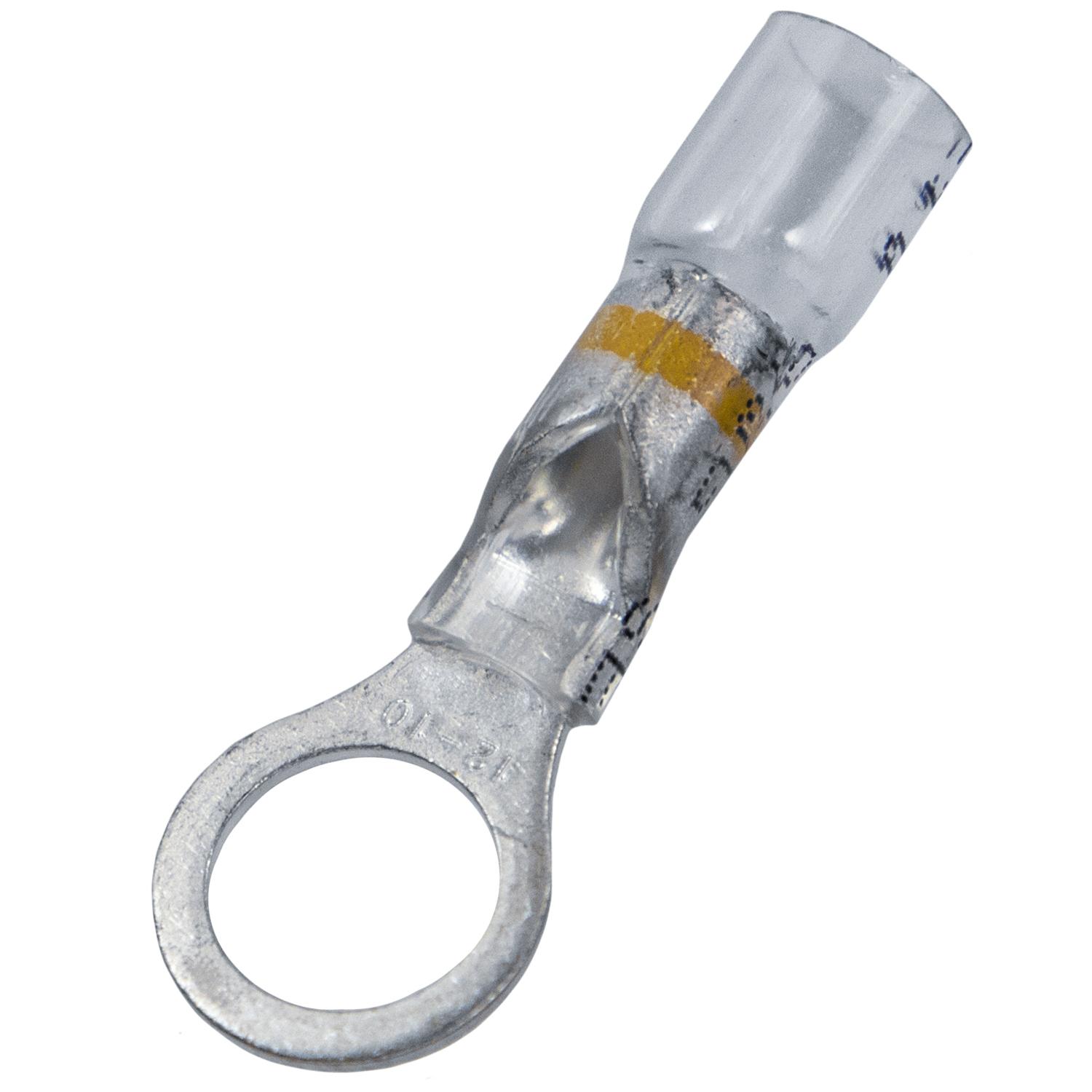 15 pcs/pk- Crystal Clear Seal Ring - 12-10 Awg 3/8