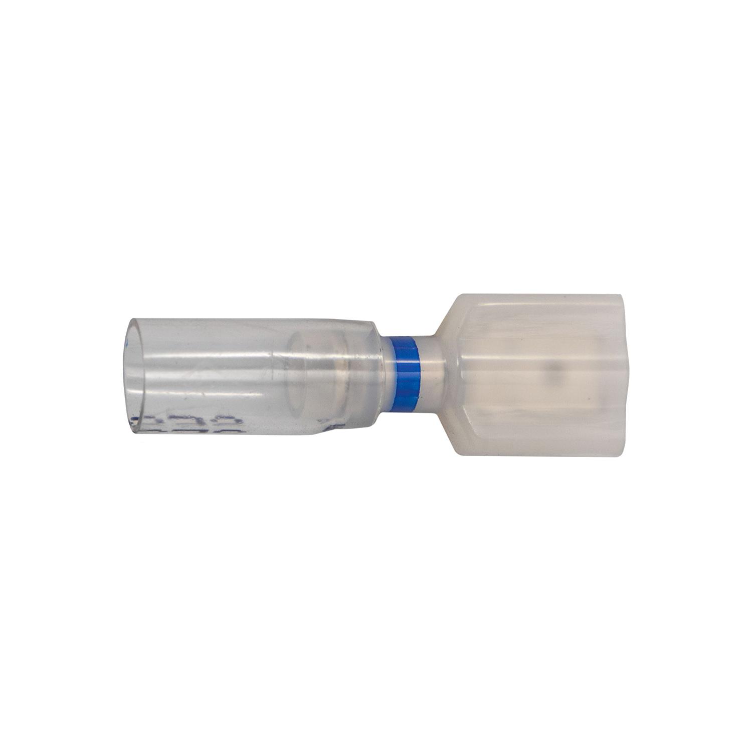 15 pcs/pk- Crystal Clear Seal Fully-Insulated Male - 16-14 Awg250