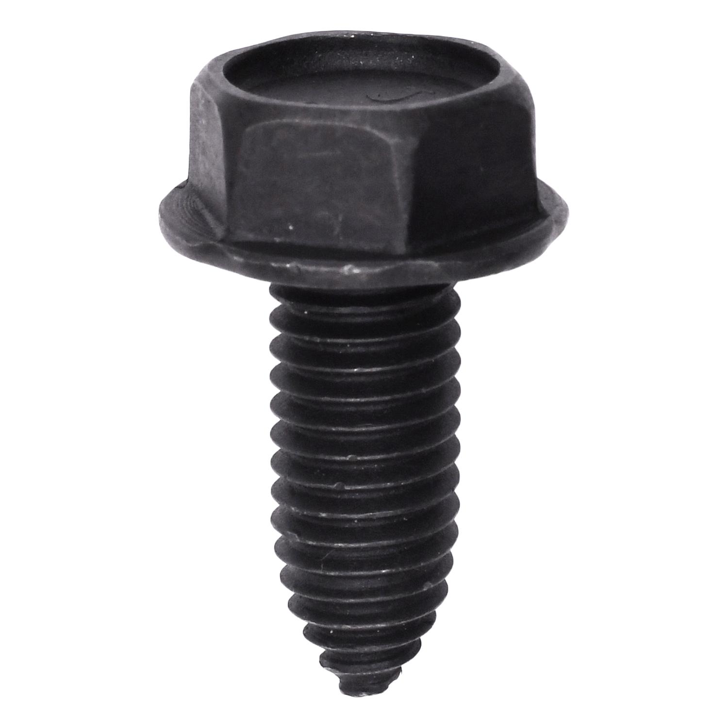 50 pcs/pk- Hex Washer Head Body Bolt Ca Point M8-1.25 x 20mm, Finish Black