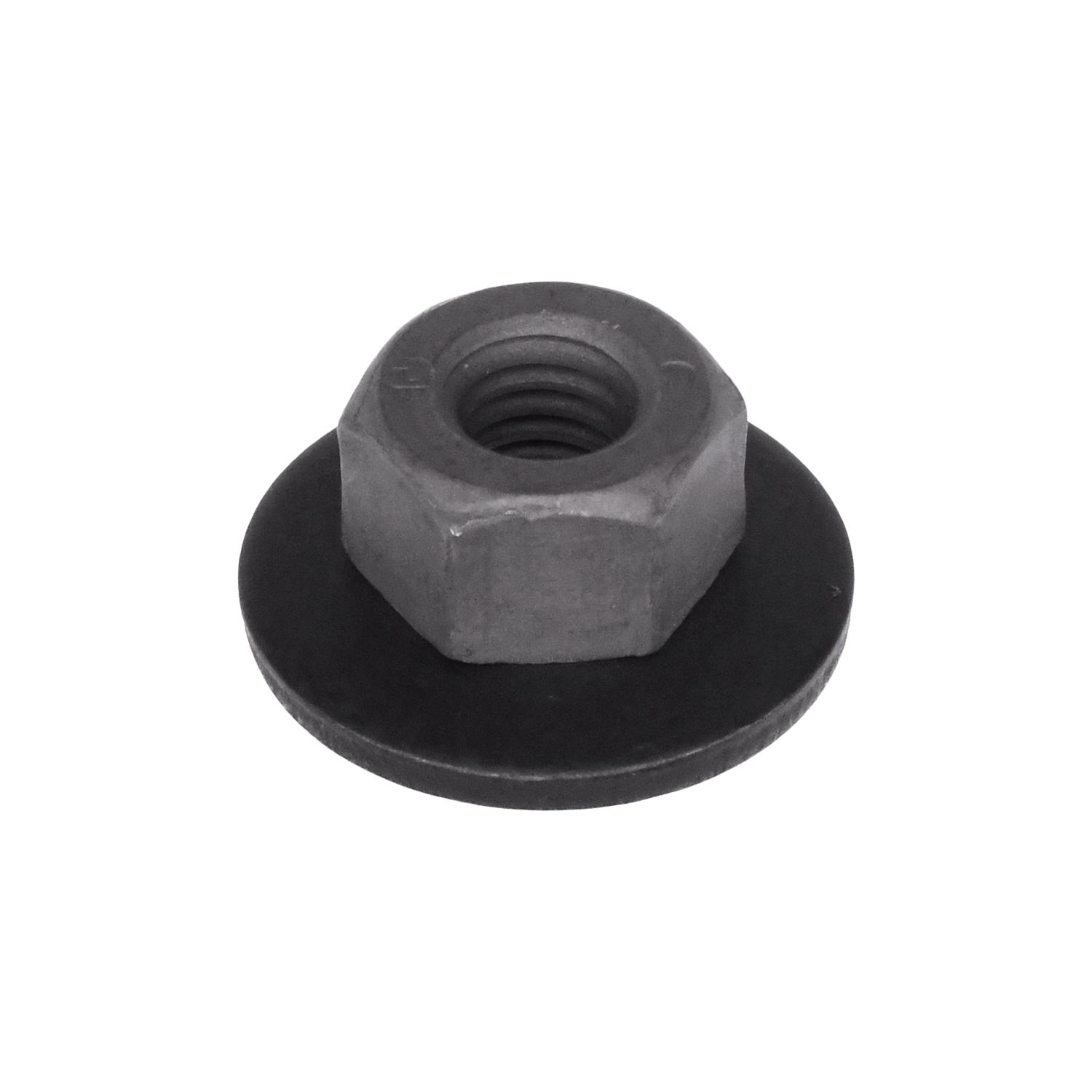 50 pcs/pk- Free Spinning Washer Nut M6-1.0 19mm Washer O.D, Overall Height 9.5mm, Finish Phosphate