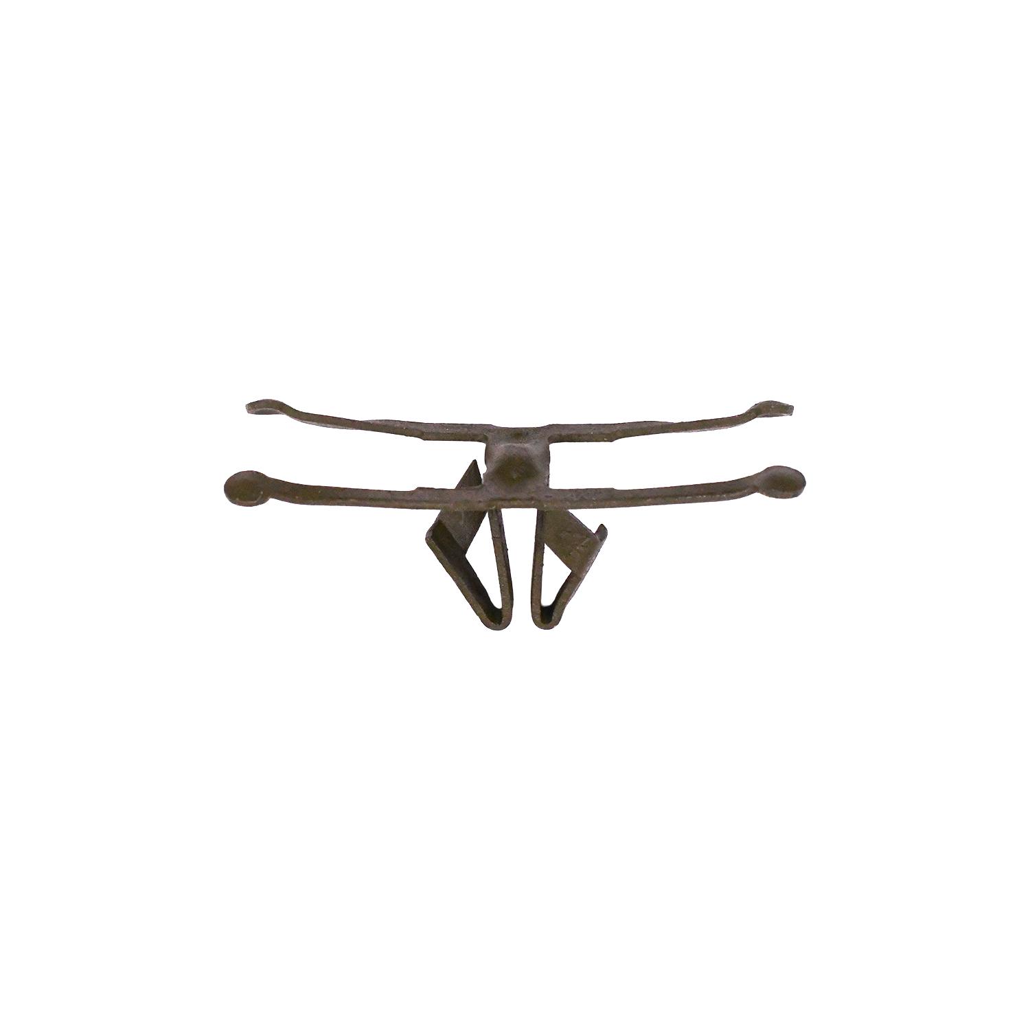 50 pcs/pk- Quarter Panel Moulding Retainer, Material Metal