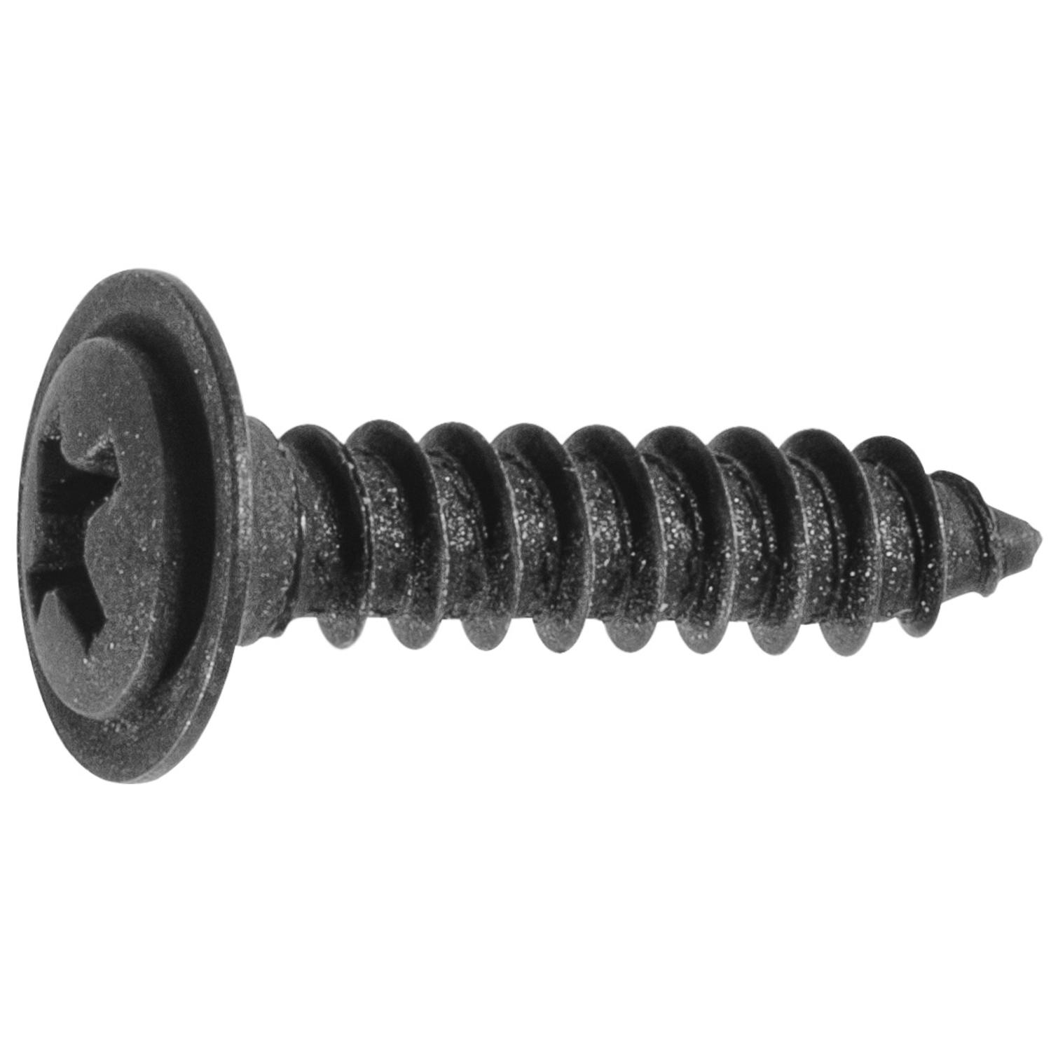 100 pcs/pk- Phillips Oval Head Sems Flush Washer Tapping Screw #8 x 3/4