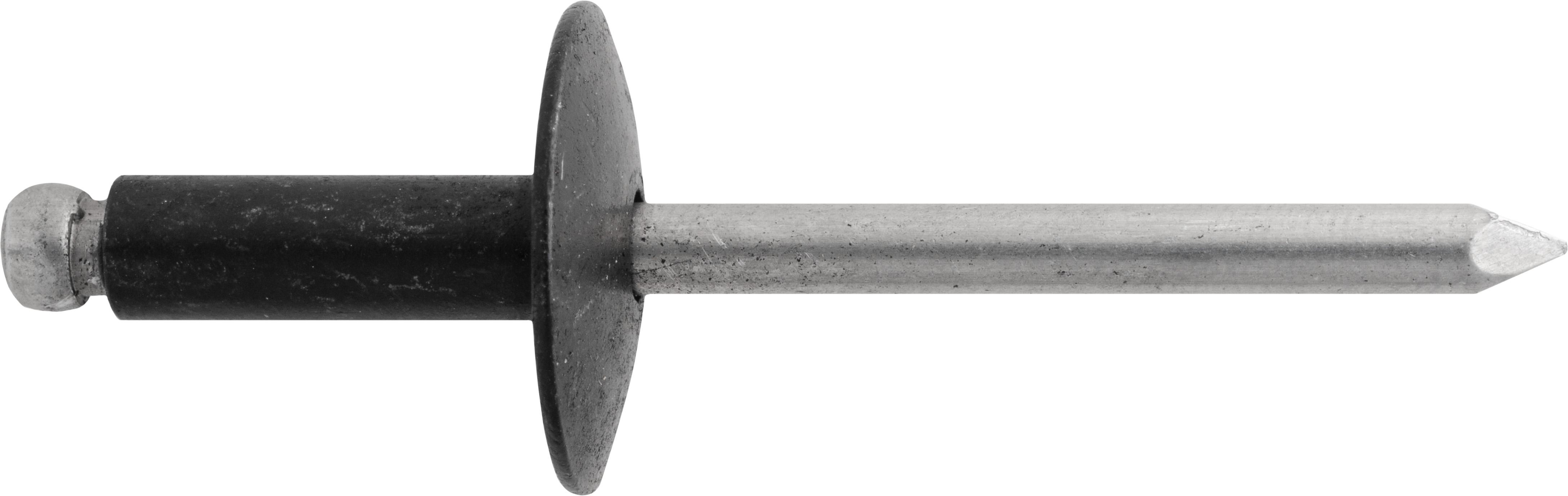 50 pcs/pk- Large Flange Rivet 3/16