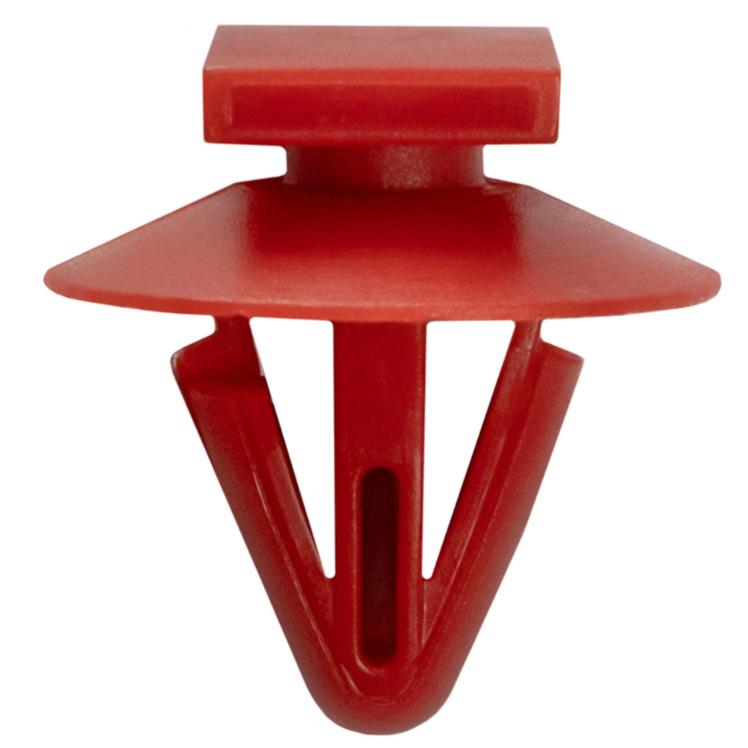 25 pcs/pk- Door Trim Panel Clip, Overall Height 17.5mm, Rivet Length 13mm