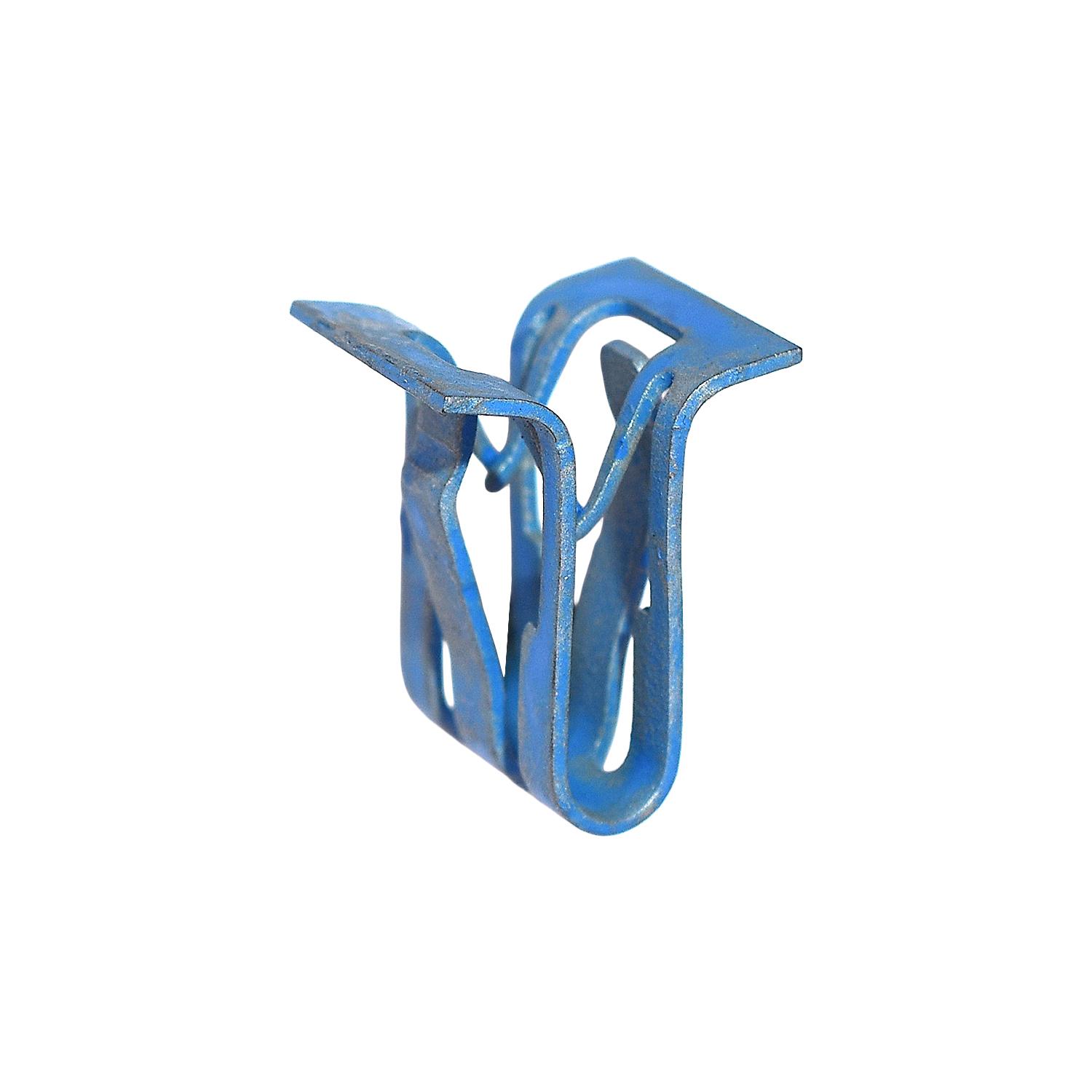 50 pcs/pk- 15.5mm Cowl Vent Fastener, Width 12mm, Material Steel, Finish Zinc & Blue Topcoat