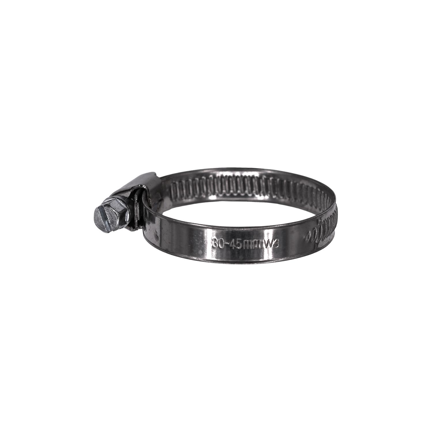 10 pcs/pk- German/European Style Hose Clamps. 30mm-45mm, Width 9MM, Material Stainless Steel, Finish Zinc, Type German Style Hose Clamp