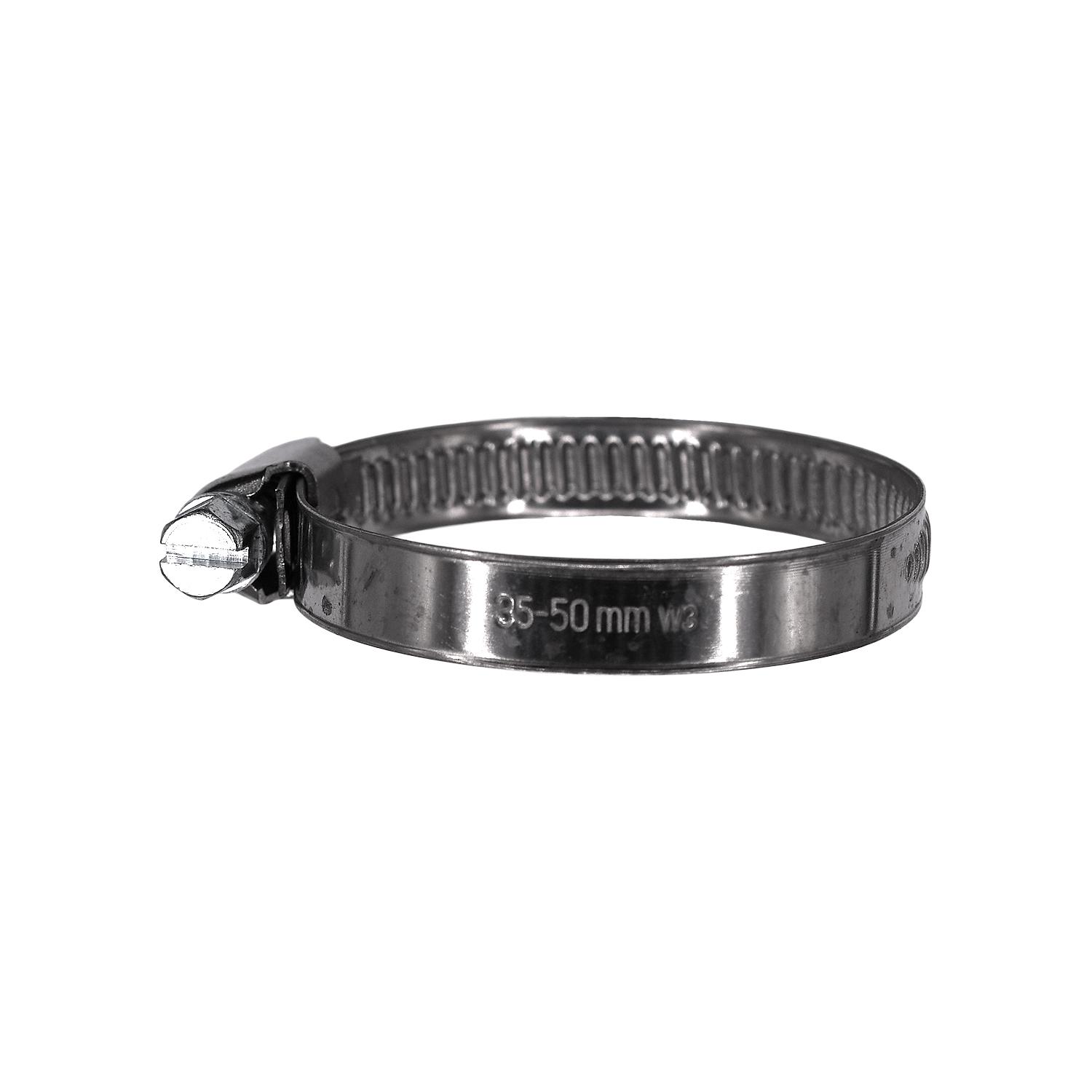 10 pcs/pk- German/European Style Hose Clamps. 35mm-50mm, Width 9MM, Material Stainless Steel, Finish Zinc, Type German Style Hose Clamp