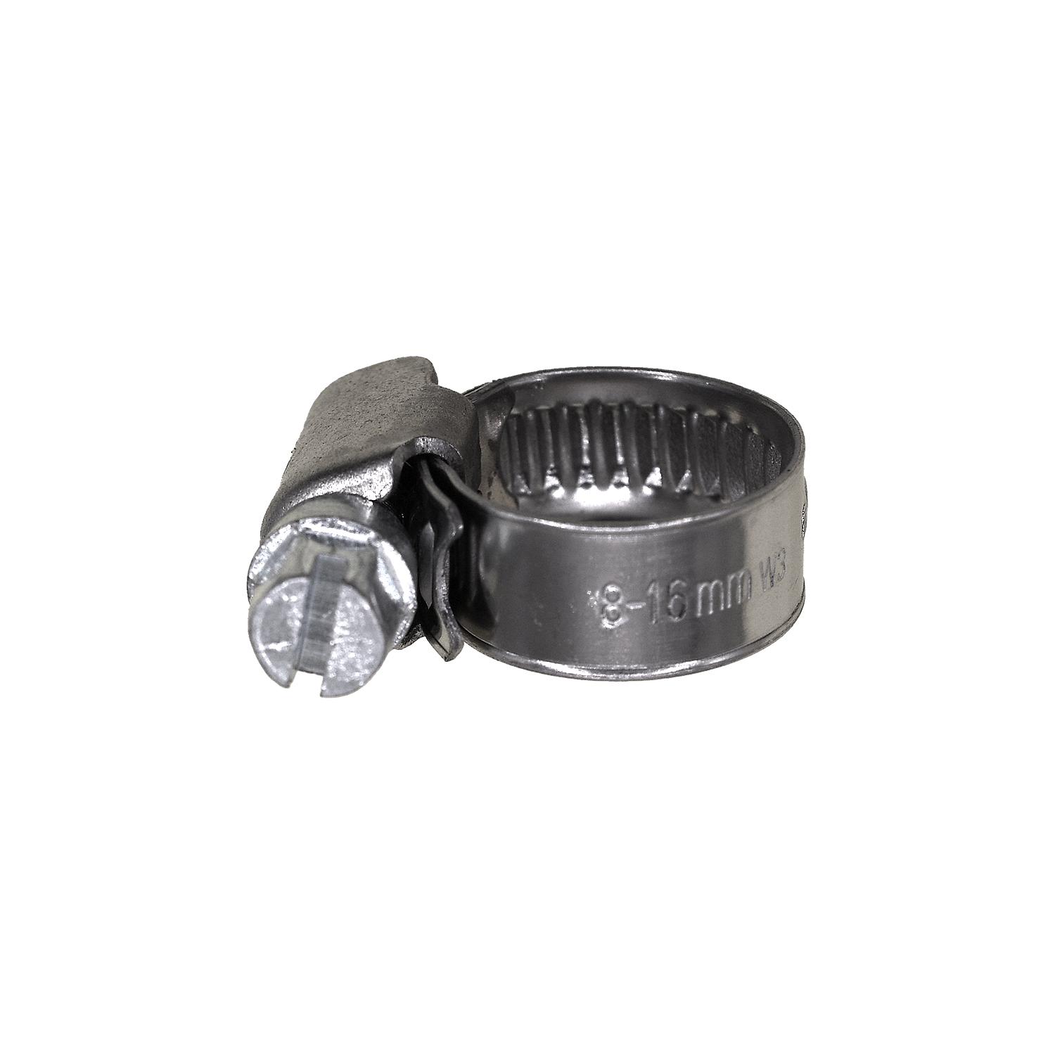 10 pcs/pk- German/European Style Hose Clamps. 8mm-16mm, Width 9MM, Material Stainless Steel, Finish Zinc, Type German Style Hose Clamp