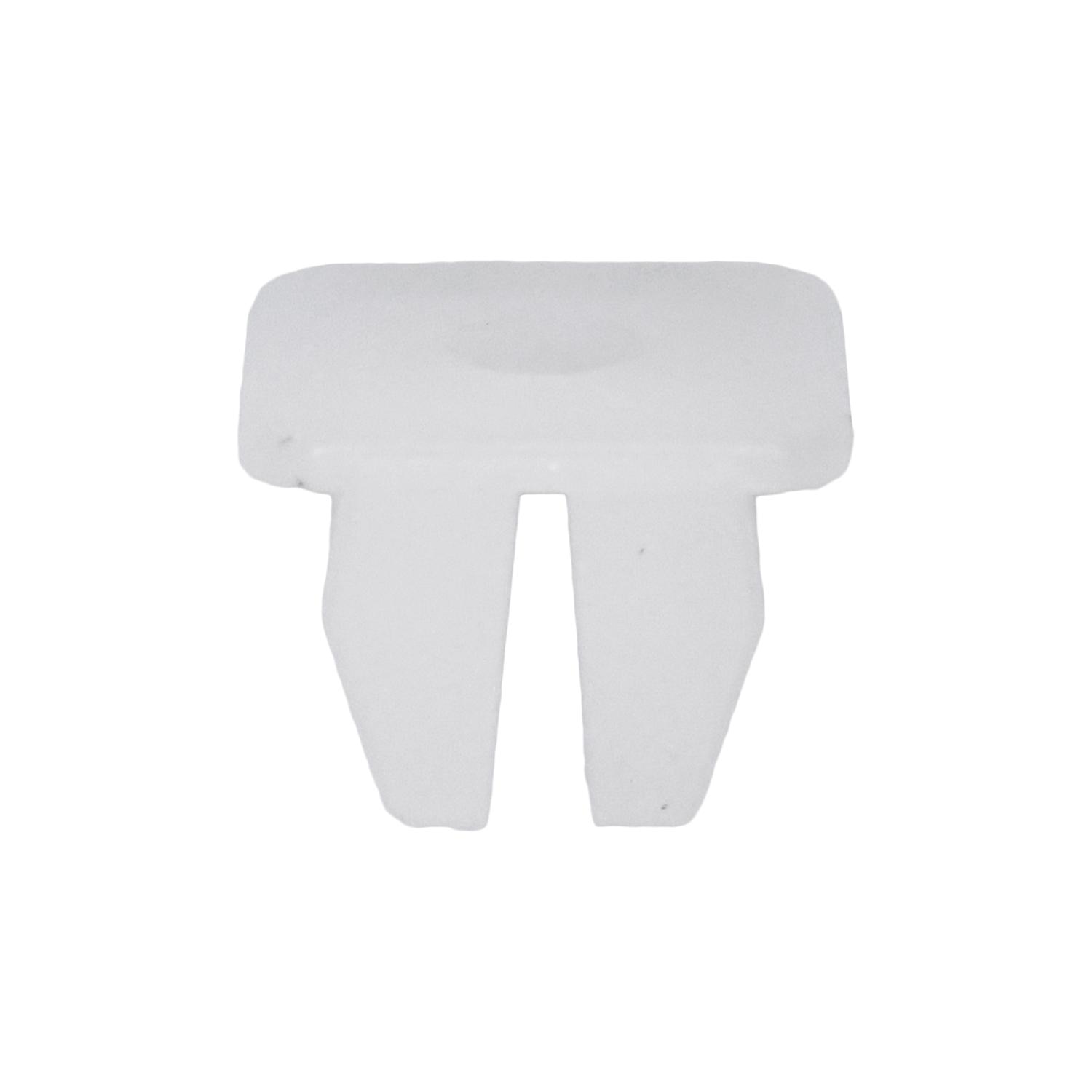 100 pcs/pk- Nylon License Plate Nut #8 Screw Size, Head Style Square