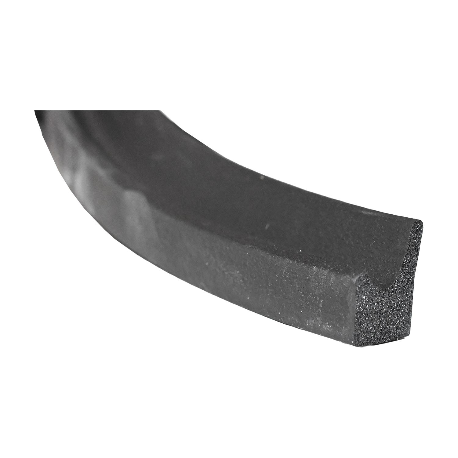 50 pcs/pk- Weatherstripping, Door Flange, 50 Feet, Material EDPM Closed Cell Sponge Rubber