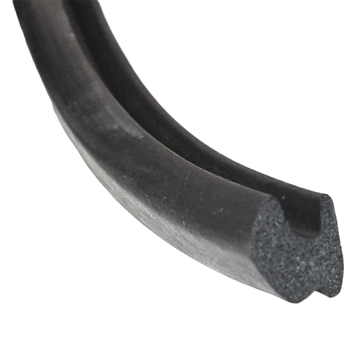 50 pcs/pk- 50 Feet Weatherstripping, Material EDPM Closed Cell Sponge Rubber