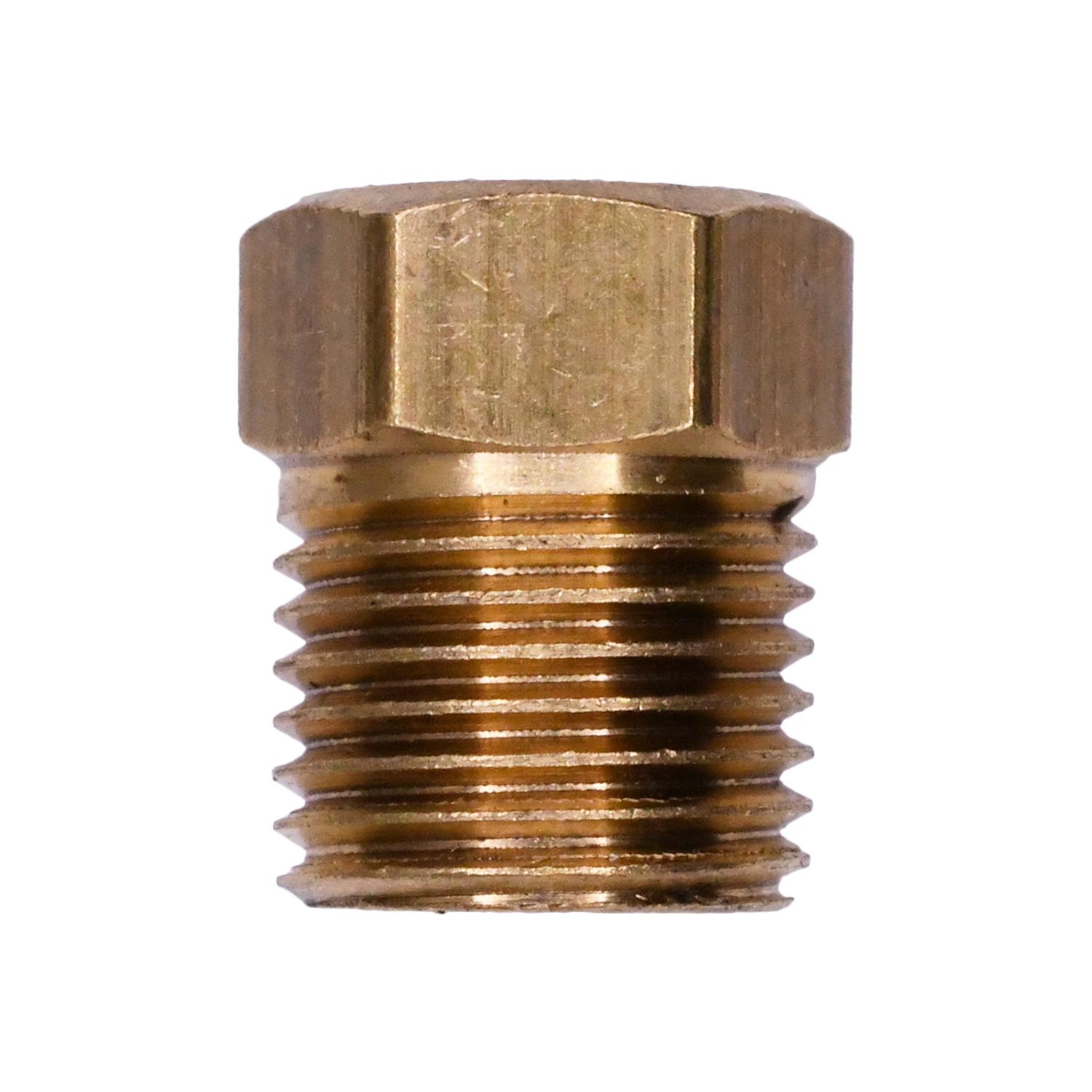 5 pcs/pk- Brass Inverted Flare To Male Pipe Adapter 1/8