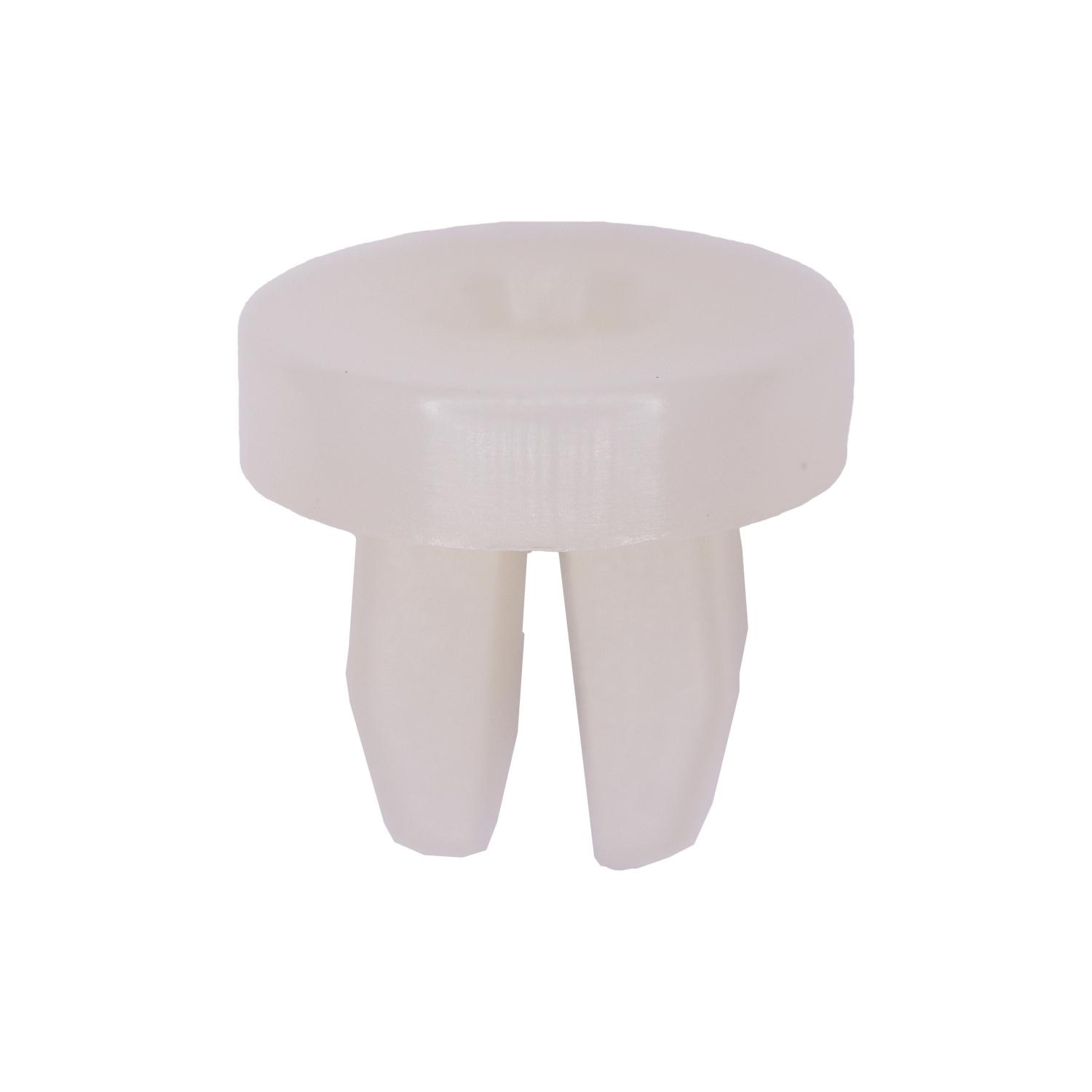 50 pcs/pk- Nylon Nut #10 Screw Size, Head Style Round