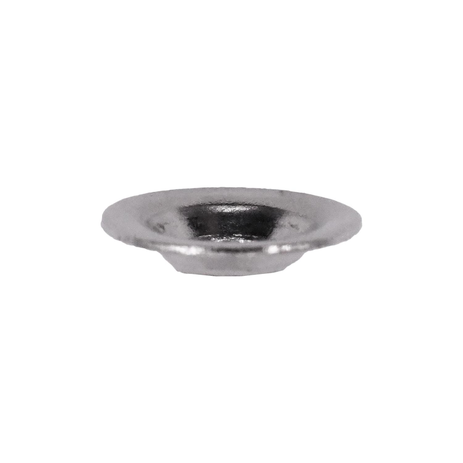 100 pcs/pk- #6 Flush Washer Nickel On Brass