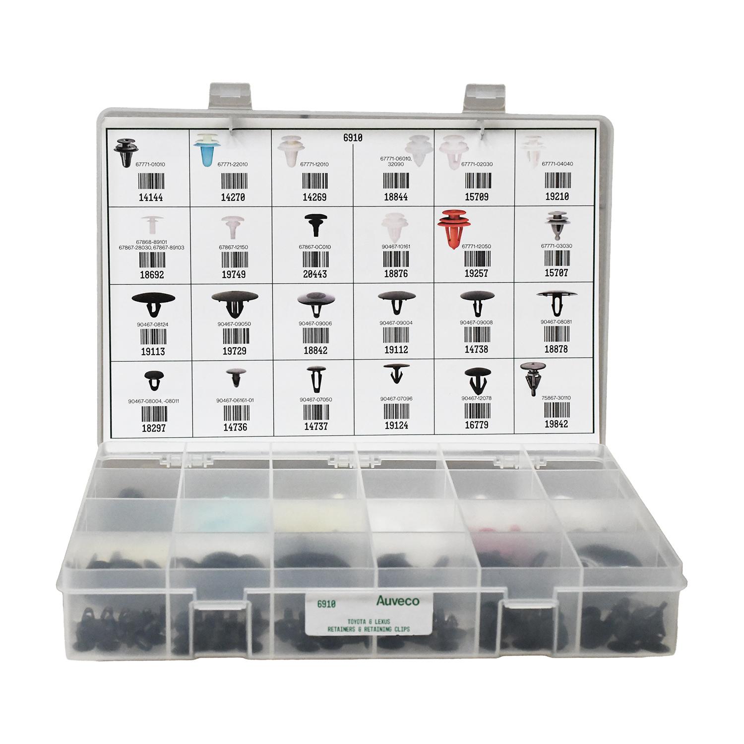 1 pcs/pk- Retainers And Retaining Clips Quik-Select Ii Kit Assortment
