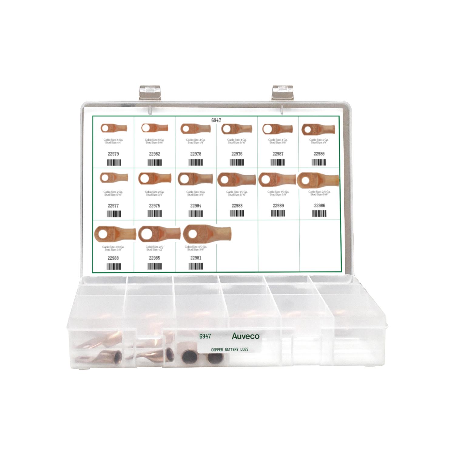 1 pcs/pk- Copper Battery Lug Quik-Select Ii Assortment