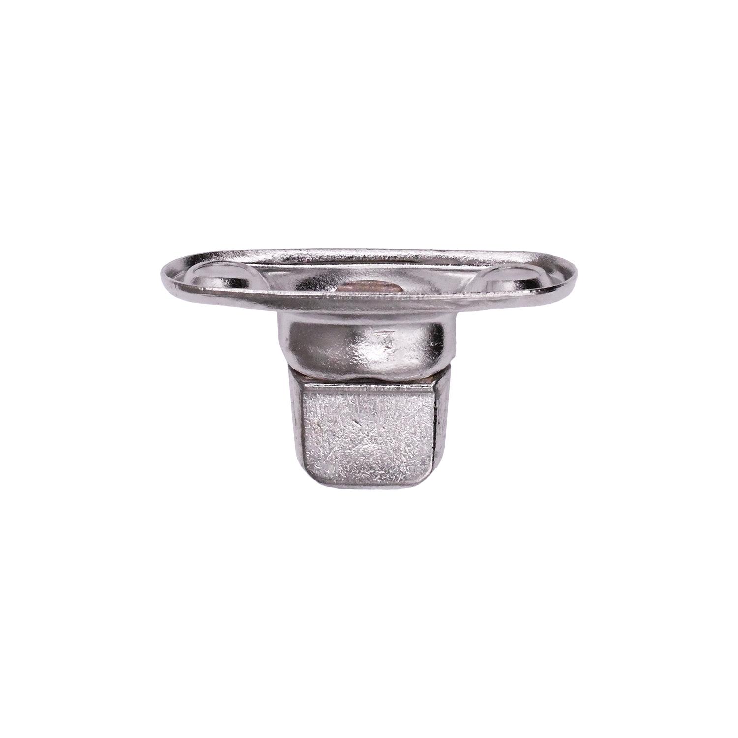 100 pcs/pk- Number 42 Fastener Nickel On Brass