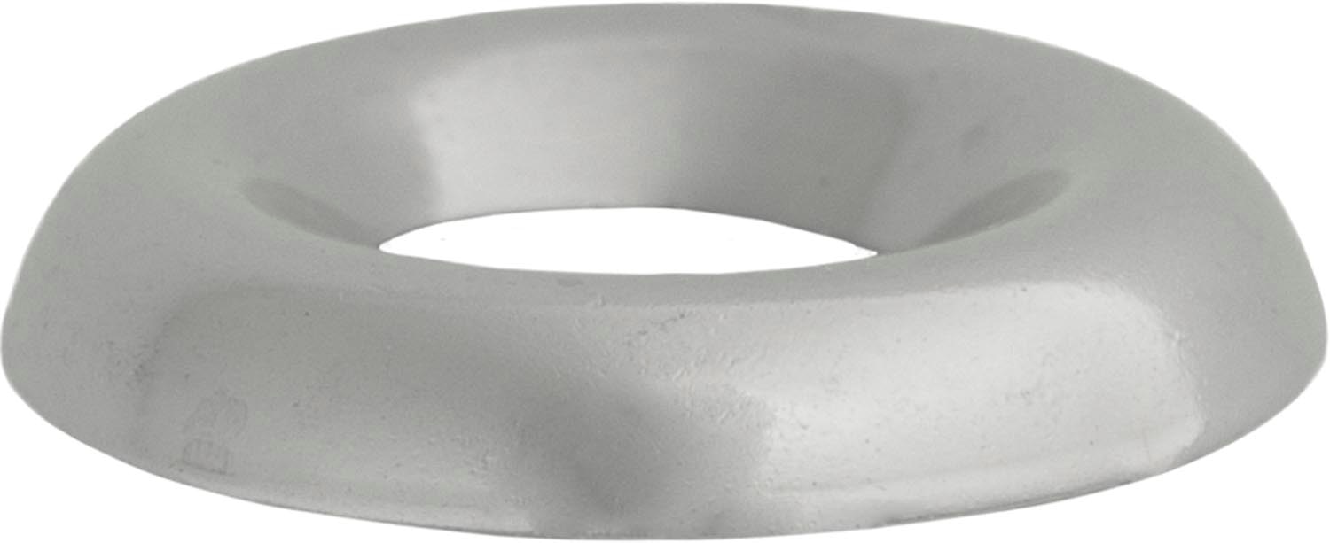 1000 pcs/pk- #10 Countersunk Finishing Washer Nickel On Brass