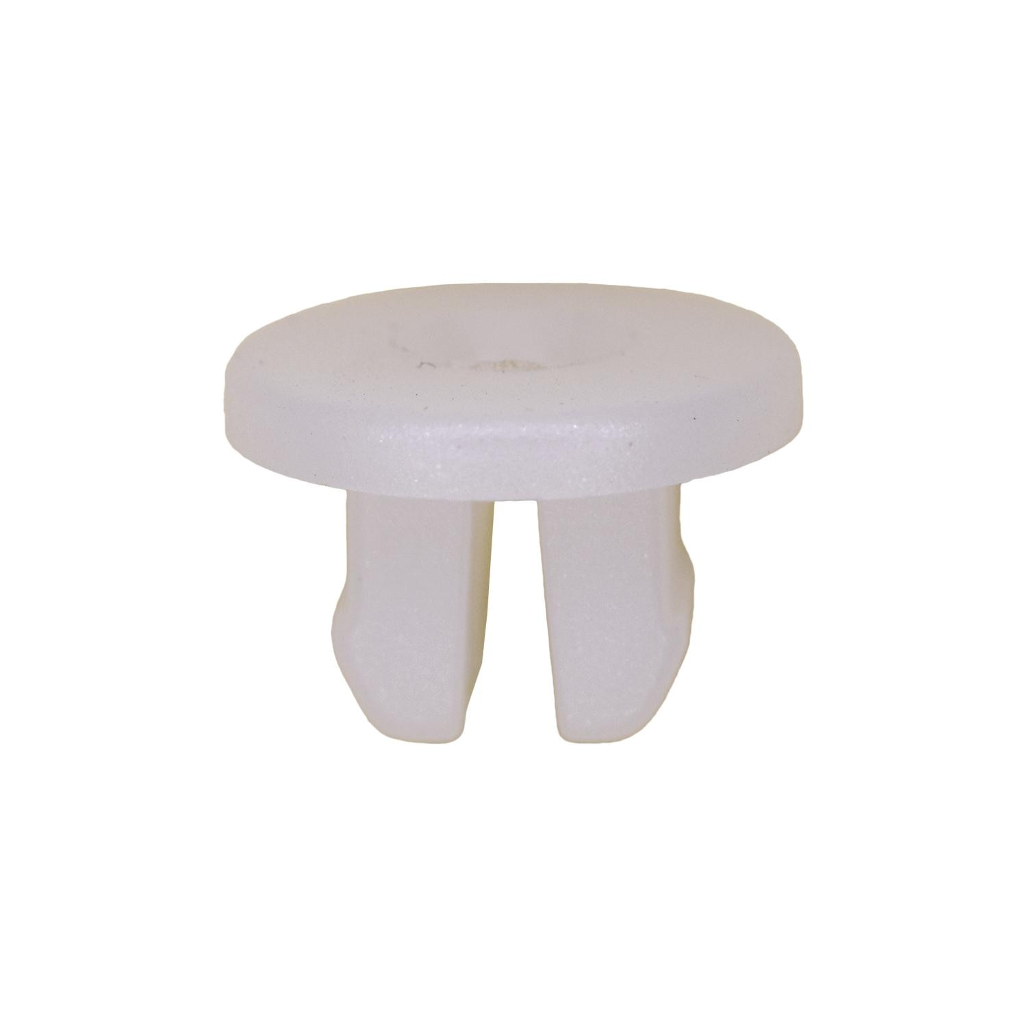 50 pcs/pk- #14 (M6.3) Nylon Nut For Screw Size #14, Head Style Round