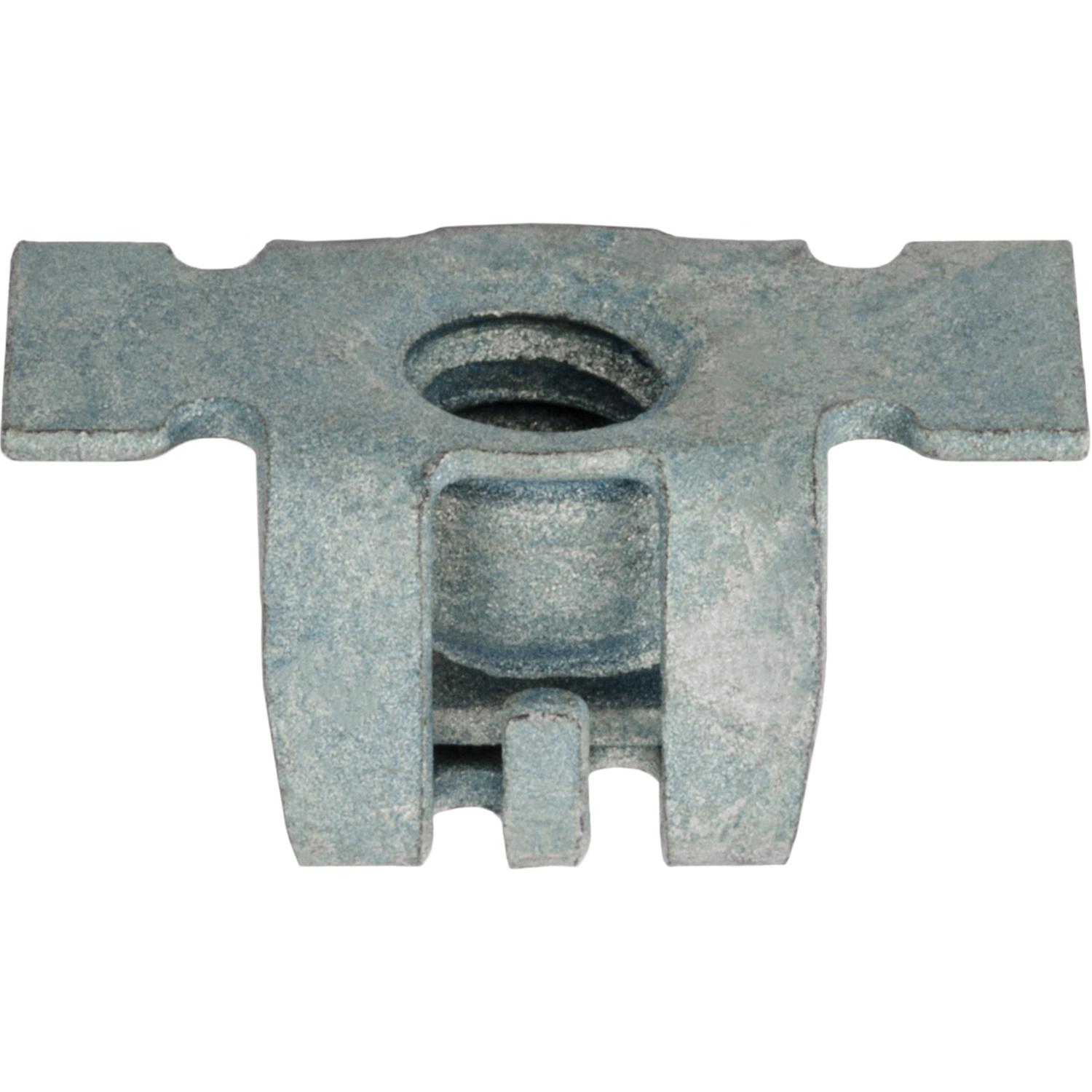 4 pcs/pk- 4mm Radiator Grille Nut, Overall Height 7mm, Head Diameter 6mm x 16mm, Material Metal, Finish Magni-565 Blue